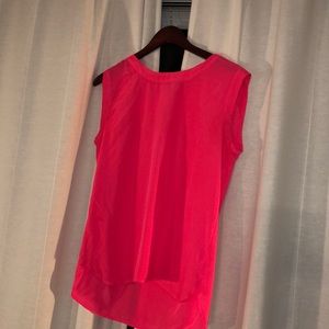 J Crew Sleeveless Pink Top